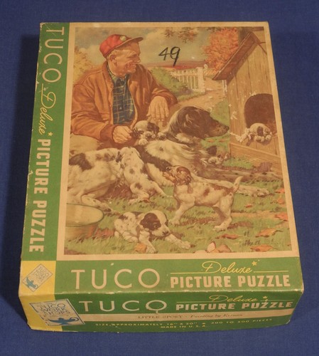 Puzzle vintage anni tuco - puzzle,